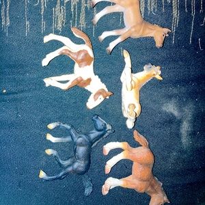 5 Schleich Horses (Foals)